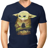 Deep in Thought - Men's V-Neck