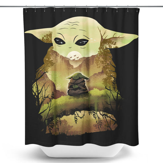 Deep in Thought - Shower Curtain