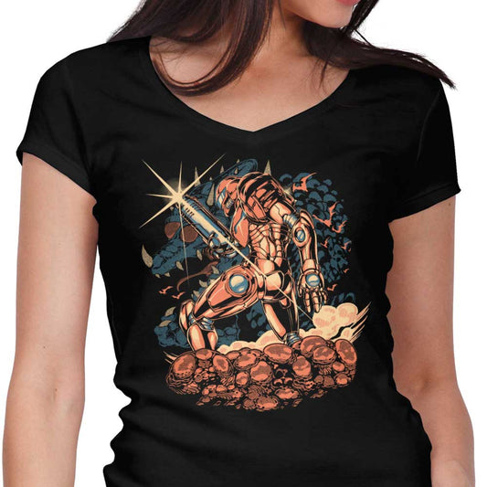Deep Space Hunting - Women's V-Neck