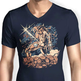 Deep Space Hunting - Men's V-Neck