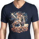 Deep Space Hunting - Men's V-Neck