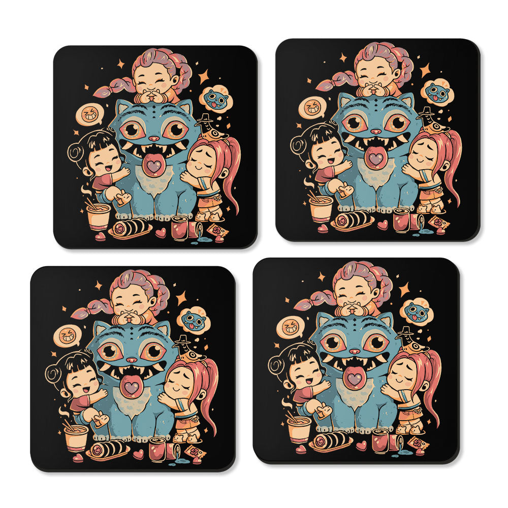 Demon Huggers - Coasters