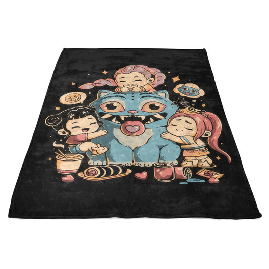 Demon Huggers - Fleece Blanket