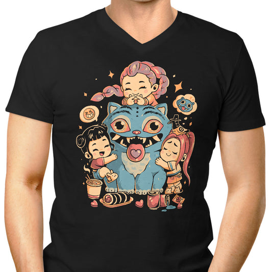 Demon Huggers - Men's V-Neck