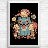 Demon Huggers - Posters & Prints