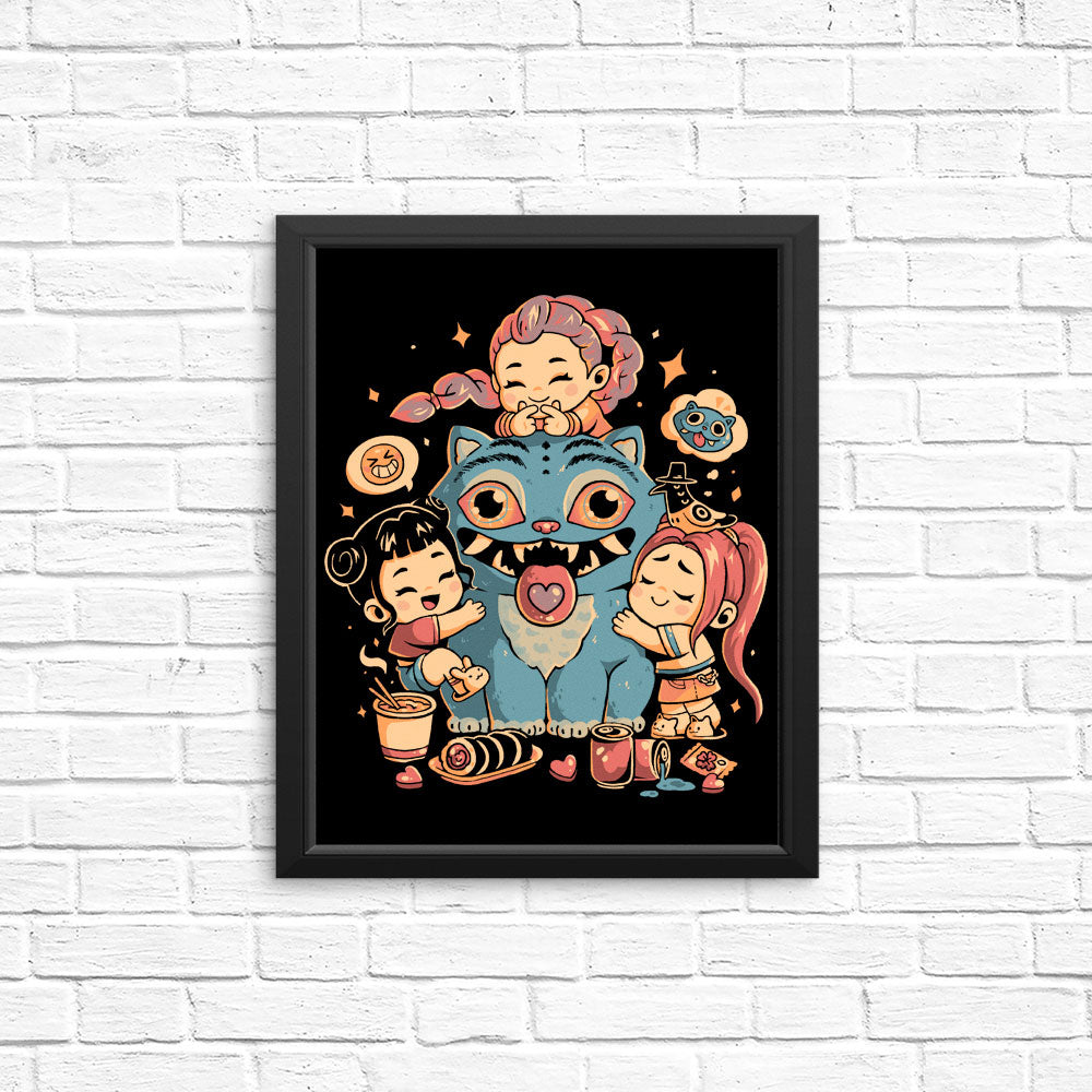 Demon Huggers - Posters & Prints