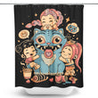 Demon Huggers - Shower Curtain