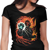 Demon King - Women's V-Neck