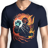 Demon King - Men's V-Neck