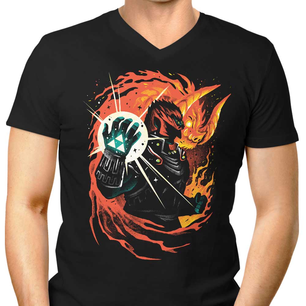 Demon King - Men's V-Neck