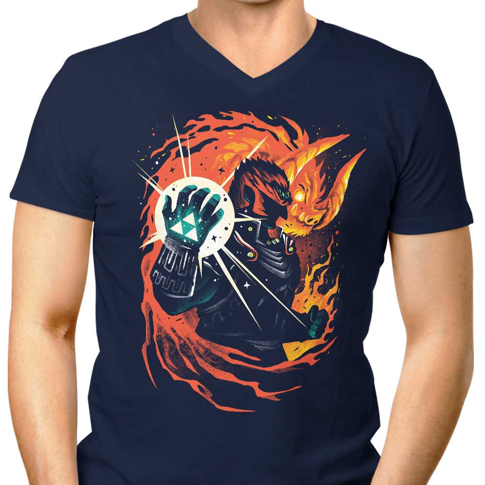 Demon King - Men's V-Neck