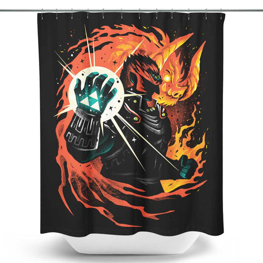 Demon King - Shower Curtain