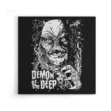 Demon of the Deep - Canvas Print