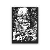 Demon of the Deep - Canvas Print