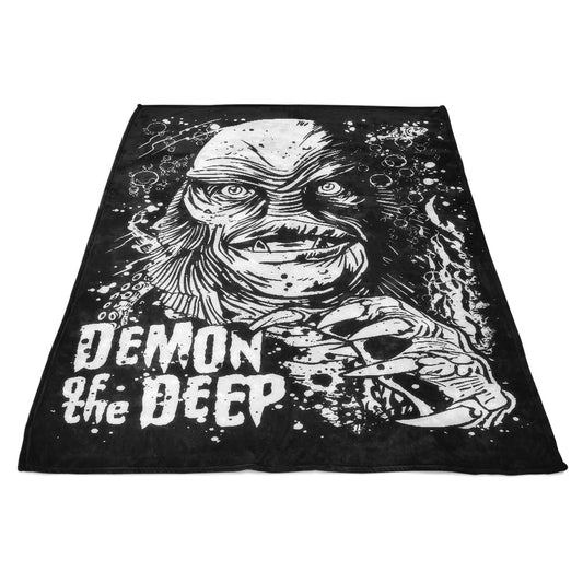 Demon of the Deep - Fleece Blanket