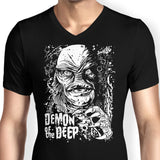 Demon of the Deep - Men's V-Neck