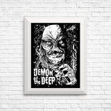Demon of the Deep - Posters & Prints