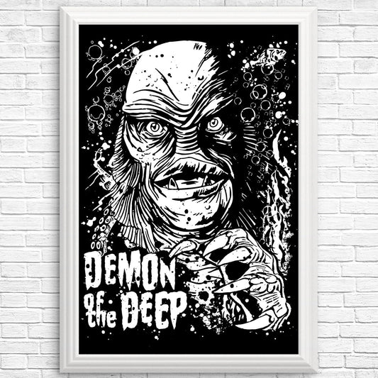 Demon of the Deep - Posters & Prints
