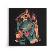 Demon Pillow - Canvas Print