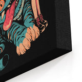 Demon Pillow - Canvas Print