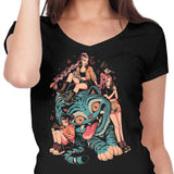 Demon Pillow - Women's V-Neck