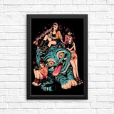 Demon Pillow - Posters & Prints