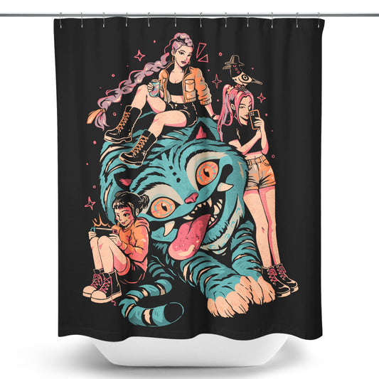 Demon Pillow - Shower Curtain