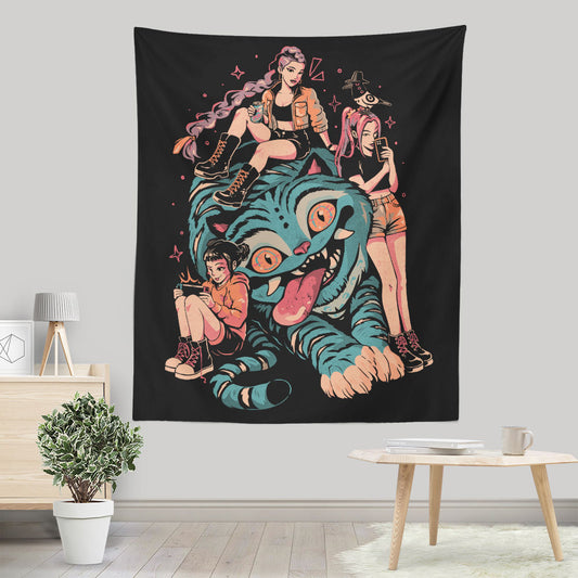 Demon Pillow - Wall Tapestry