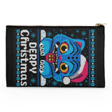 Derpy Christmas Sweater - Accessory Pouch