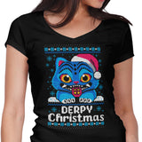 Derpy Christmas Sweater - Women's V-Neck