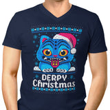 Derpy Christmas Sweater - Men's V-Neck