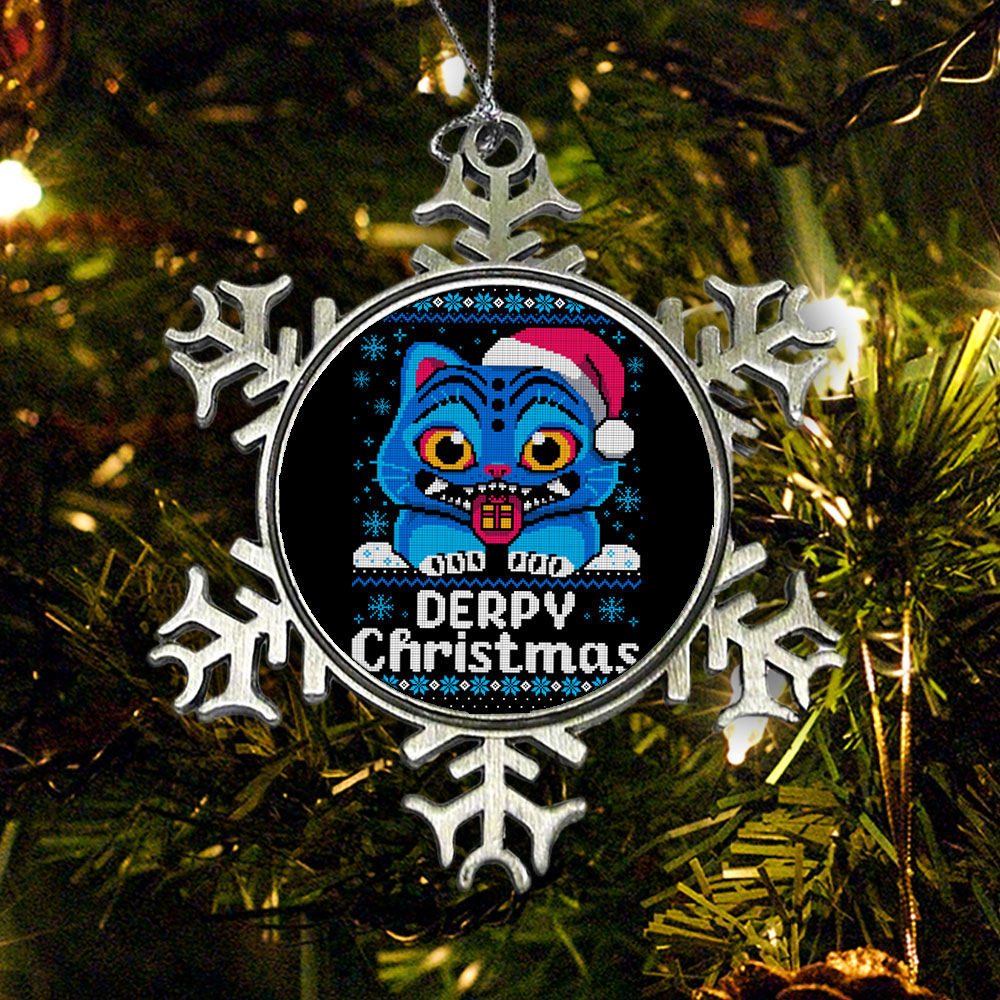 Derpy Christmas Sweater - Ornament