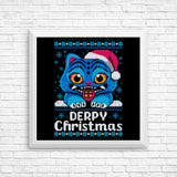 Derpy Christmas Sweater - Posters & Prints