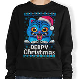 Derpy Christmas Sweater - Sweatshirt