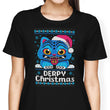 Derpy Christmas Sweater - Women's Apparel