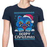 Derpy Christmas Sweater - Women's Apparel