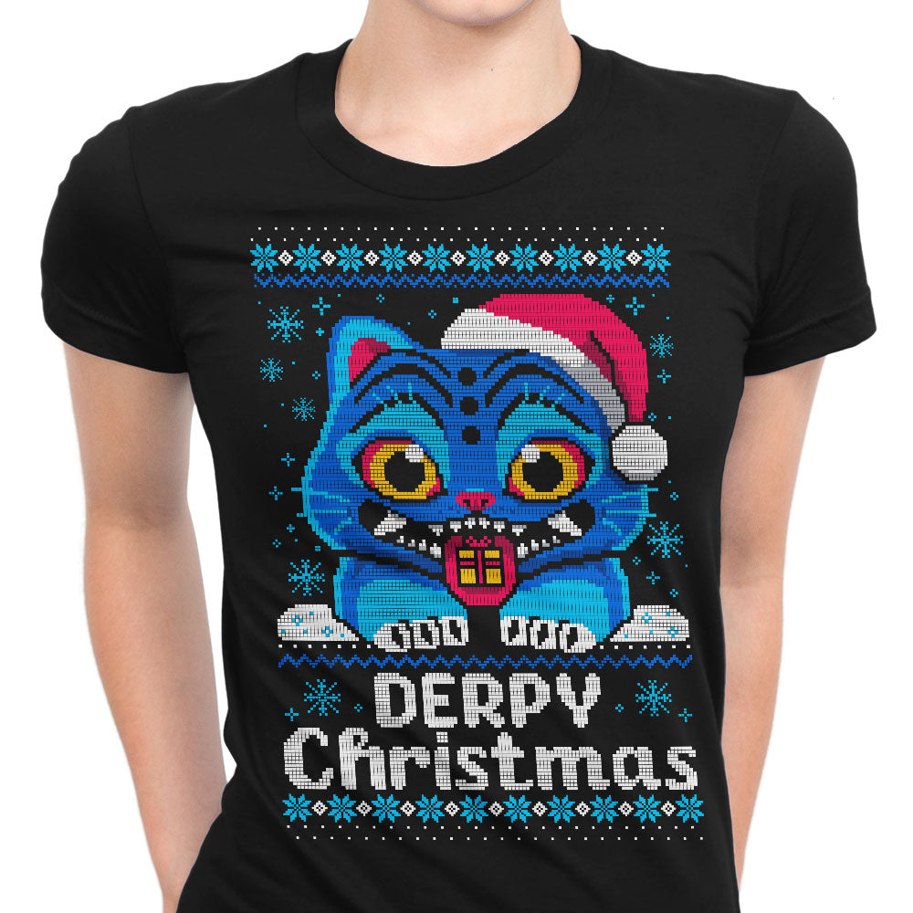 Derpy Christmas Sweater - Women's Apparel