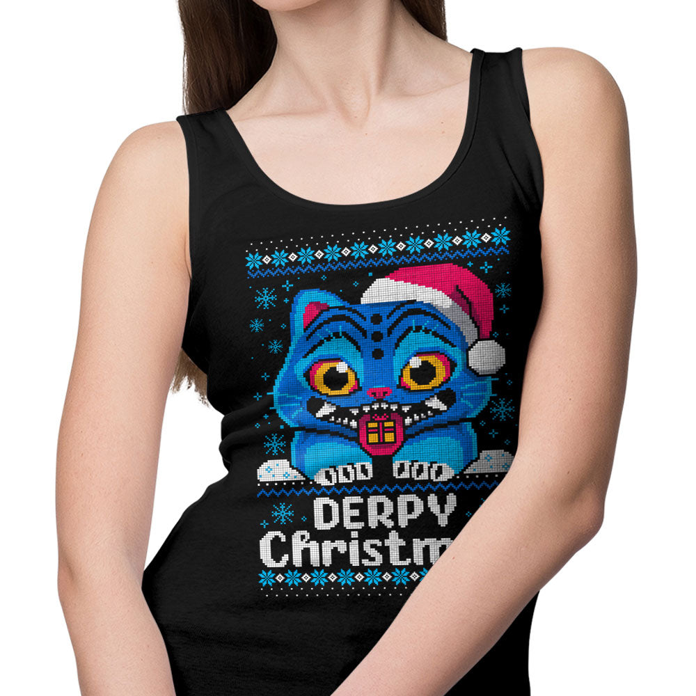 Derpy Christmas Sweater - Tank Top