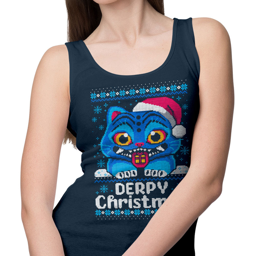 Derpy Christmas Sweater - Tank Top
