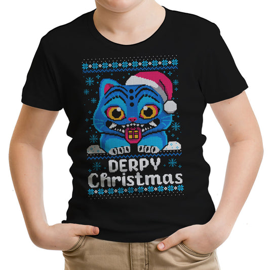 Derpy Christmas Sweater - Youth Apparel