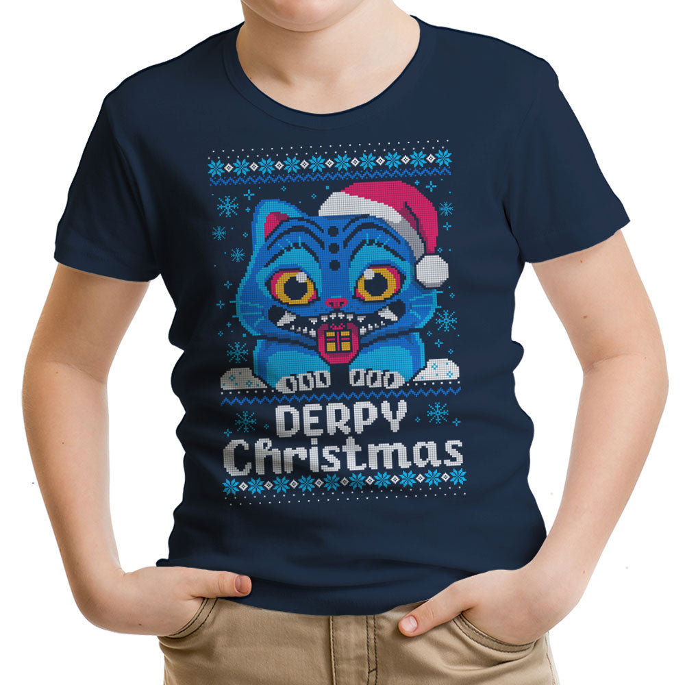 Derpy Christmas Sweater - Youth Apparel
