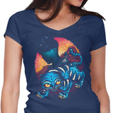 Derpy Companion - Women's V-Neck