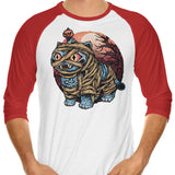 Derpy Mummy - 3/4 Sleeve Raglan T-Shirt
