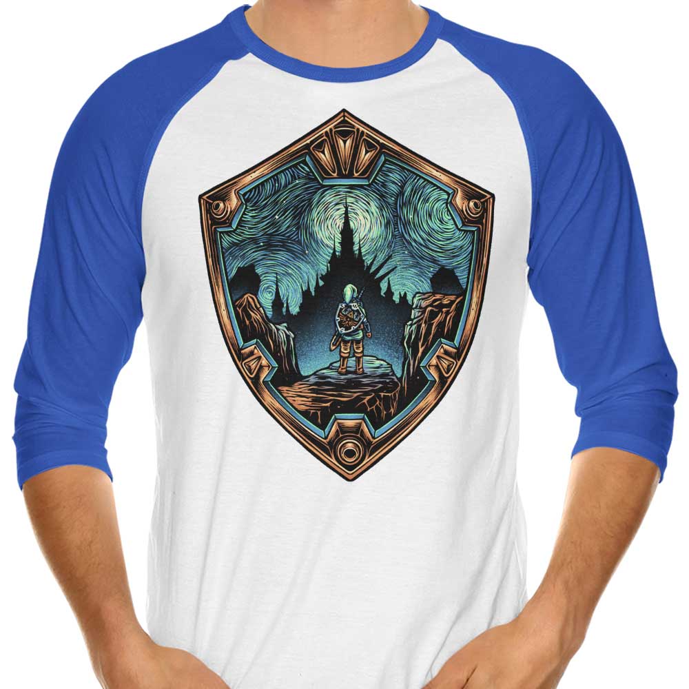 Destiny in the Horizon - 3/4 Sleeve Raglan T-Shirt