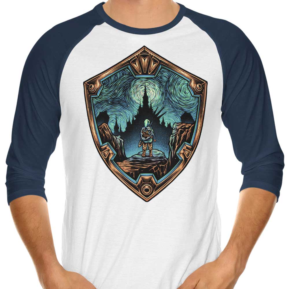 Destiny in the Horizon - 3/4 Sleeve Raglan T-Shirt