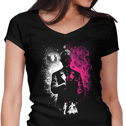 Destiny with a Coin Toss - Women's V-Neck