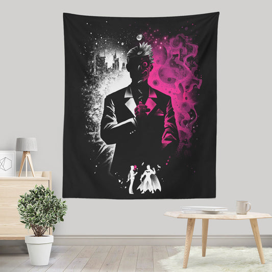 Destiny with a Coin Toss - Wall Tapestry