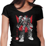 Destruction Sumi-e - Women's V-Neck