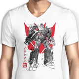 Destruction Sumi-e - Men's V-Neck