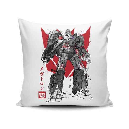 Destruction Sumi-e - Throw Pillow